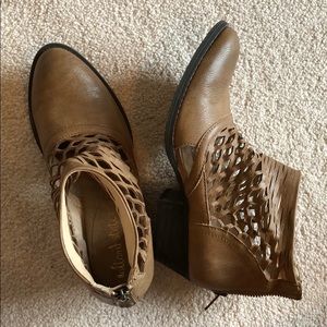 Altar’d State brown booties
